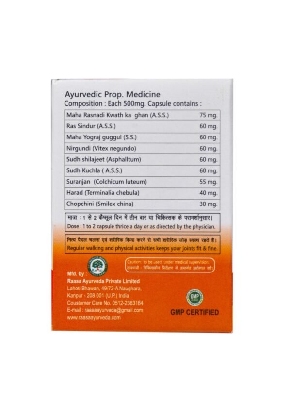 Raasa Jointwake 30 Capsule - Image 3