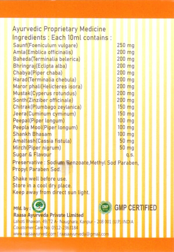 Gasgone Syrup 450ml - Image 6