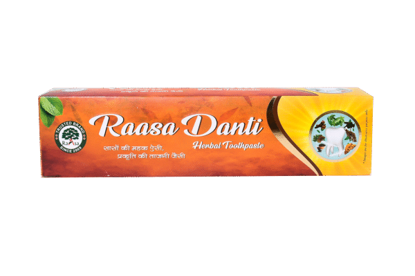 Raasa Danti Herbal Toothpaste (100gm) - Image 4